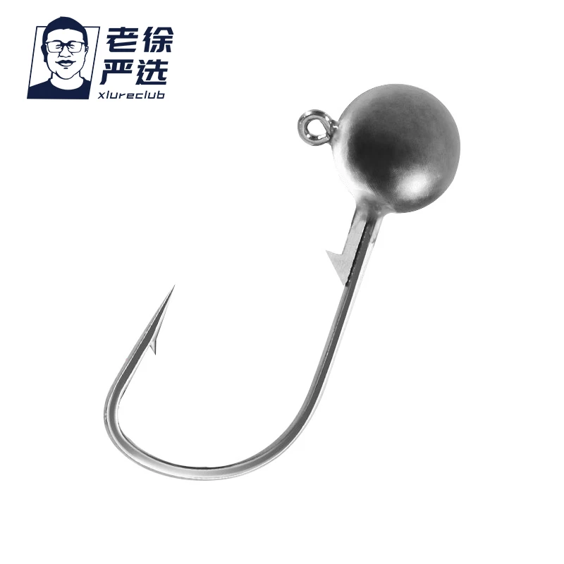 手工钨钢铅头钩高强度微物加强型宽钩门设计黑色品质细勾条精细钩