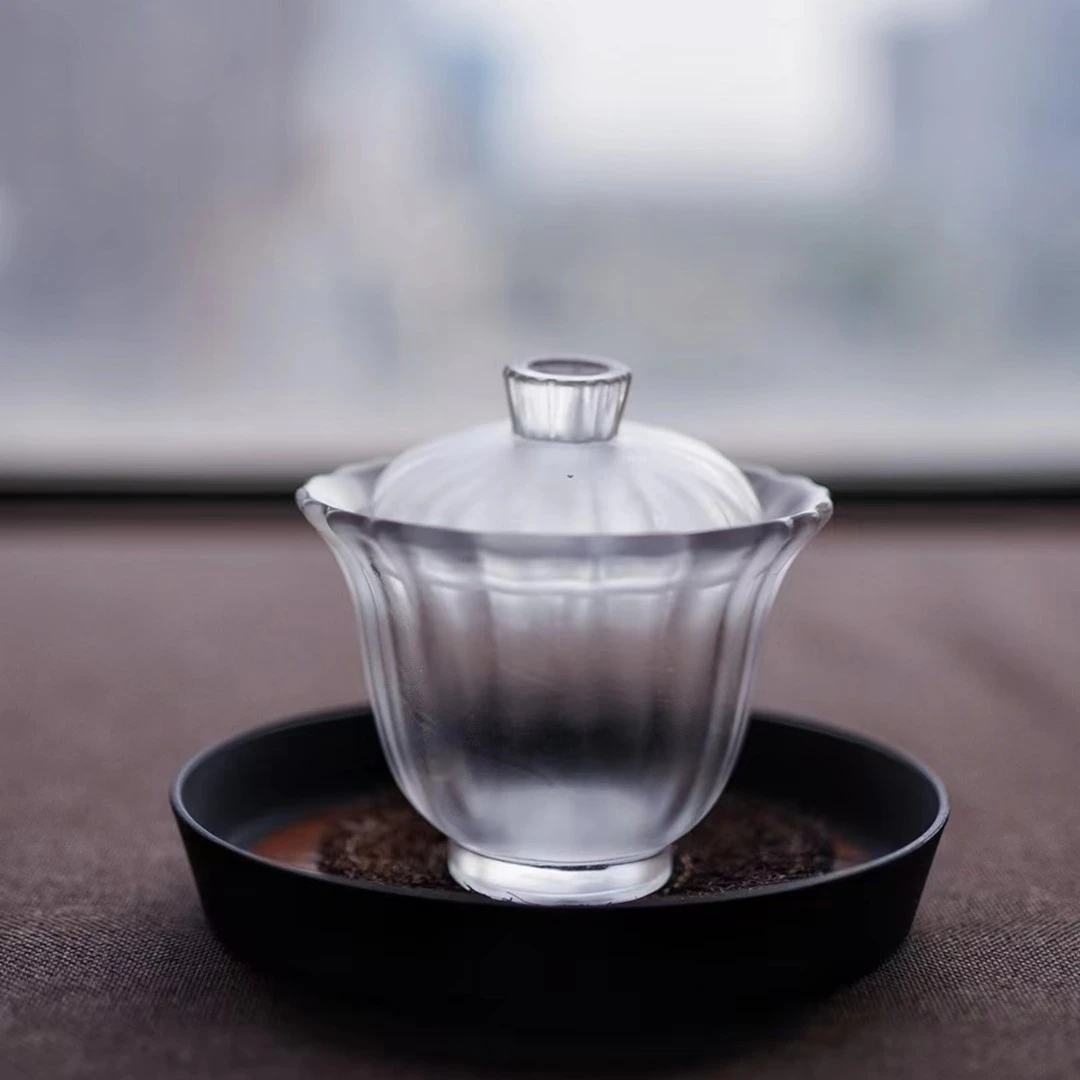 归荼茶事｜闲梦江南琉璃盖碗