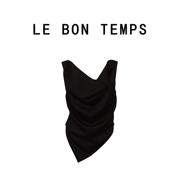 【LBT春夏款】百搭性感露肩通勤法式吊带上衣c800435