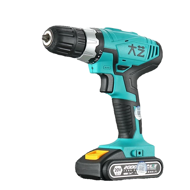 大艺1006/10081028手电钻充电12V16V20V家装木工螺丝批电动变速