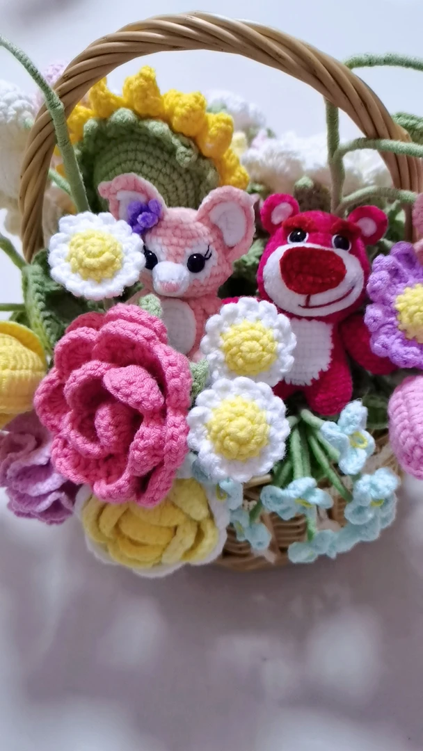 手工编织花束支持定制