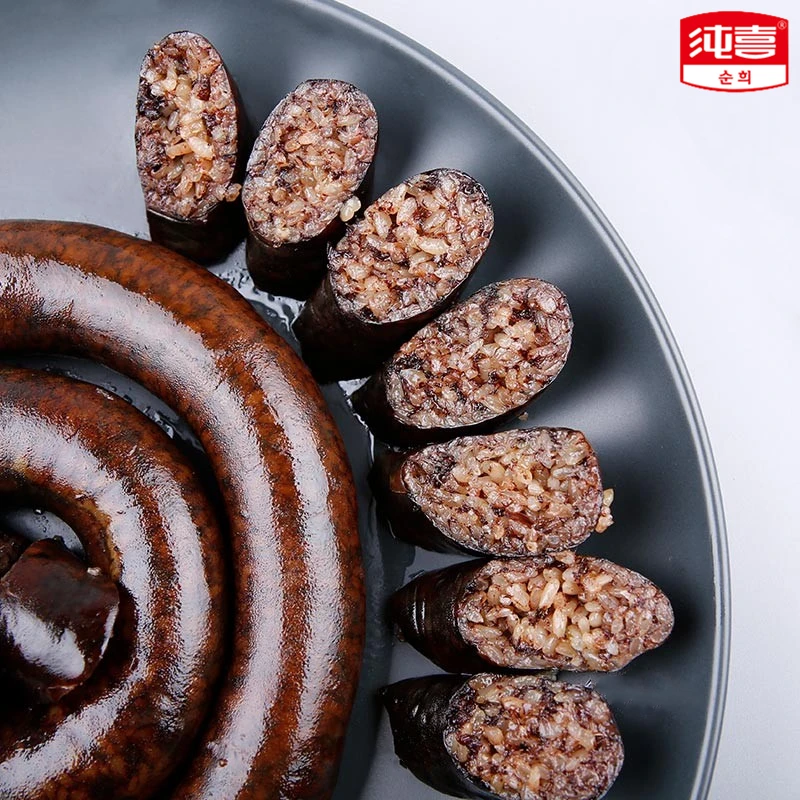【律哥推荐】朝鲜族传统食品纯喜延边米肠500克小吃新鲜营养猪肠