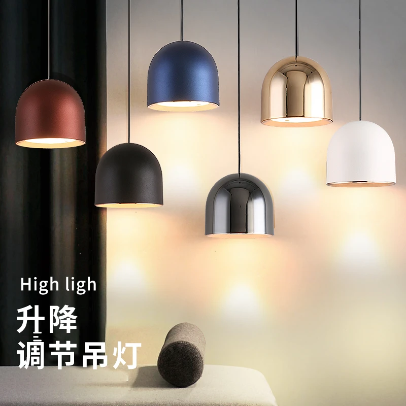 新款床头吊灯极简约北欧创意卧室客厅背景墙灯现代简约吧台餐厅灯
