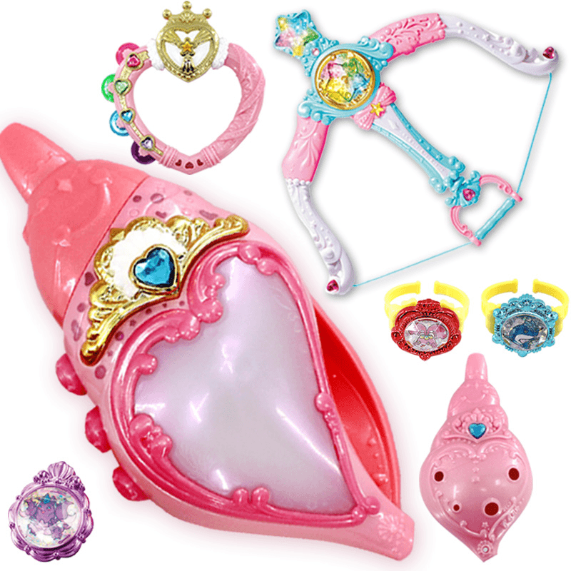 巴啦啦小魔仙海螺变身器冰蓝星箭魔法棒吧啦啦海萤堡巴拉巴拉玩具