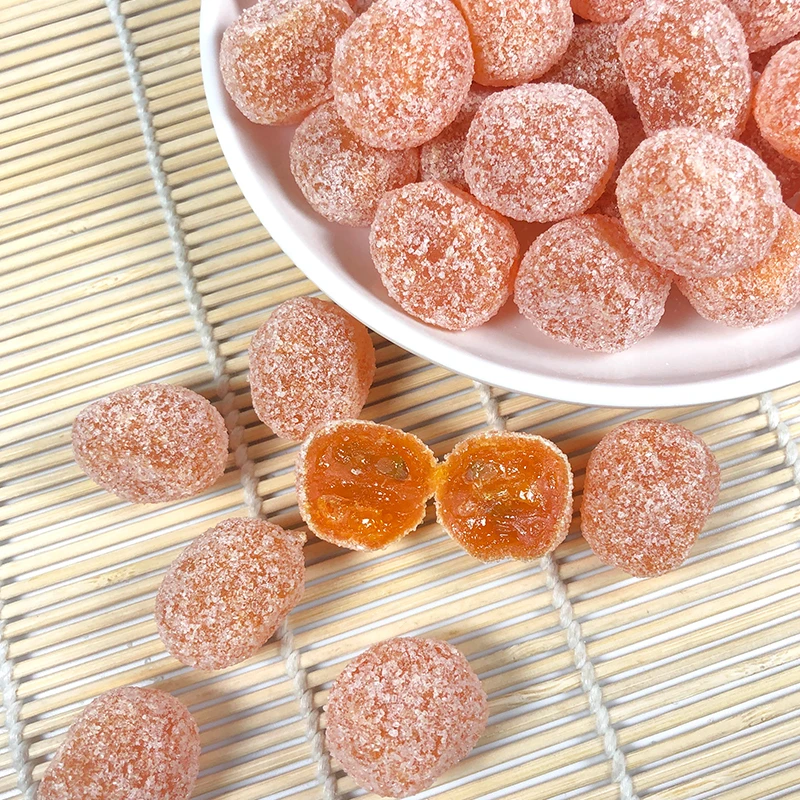 叹香冰糖金桔250g/500g袋装酸甜果脯蜜饯解馋开胃休闲零食