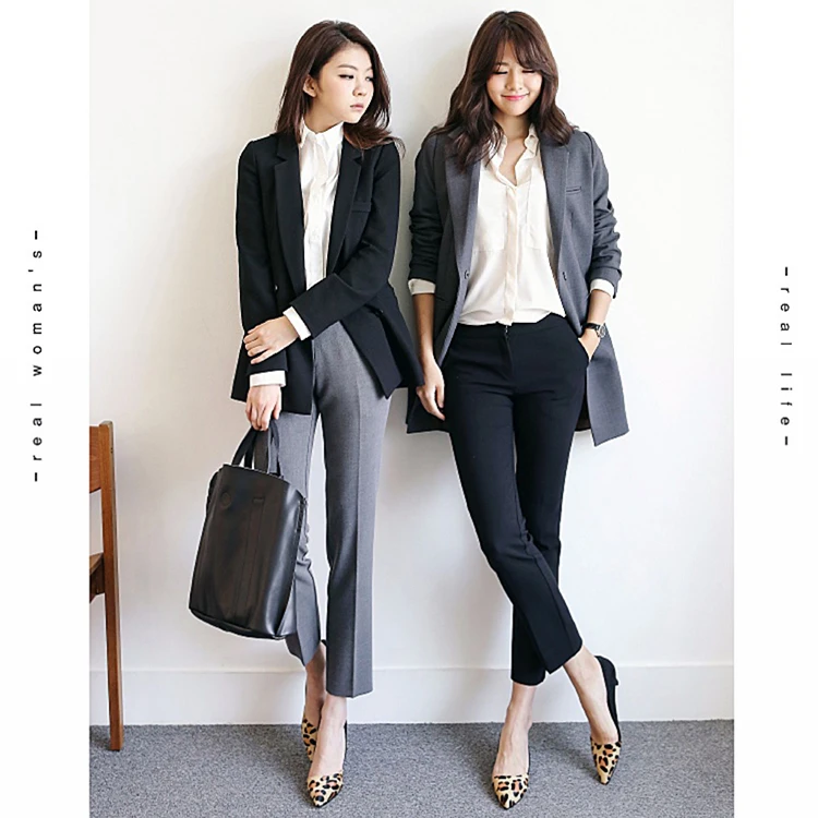 西野妮西装裤2025黑色新款通勤气质显瘦女款小个子烟管九分烟管裤