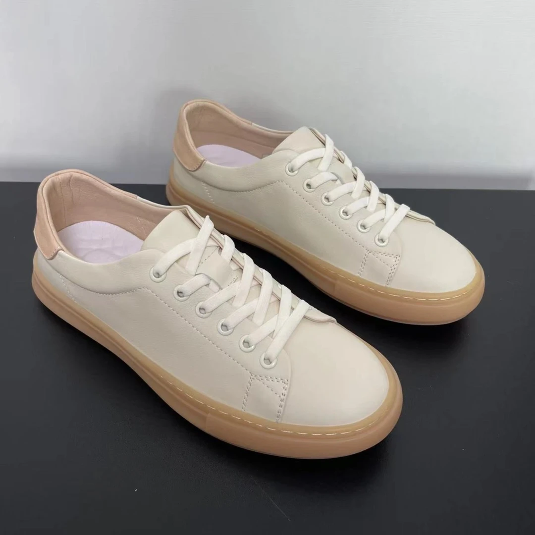 广州真皮小白鞋  男鞋驾车鞋