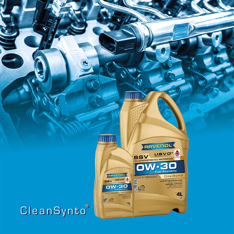 拉锋【Clean】德国 RAVENOL 3+4+5类 5W/0W-20/30/40 全合成机油