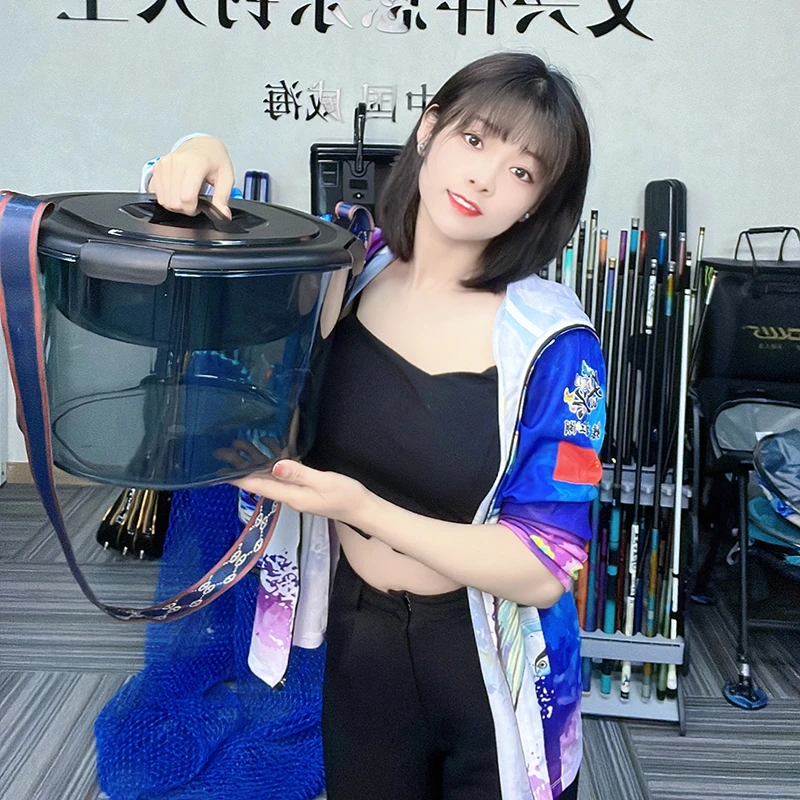 文兴多功能饵料桶抗摔耐磨加厚pc材质厚实无异味不沾饵易清洗