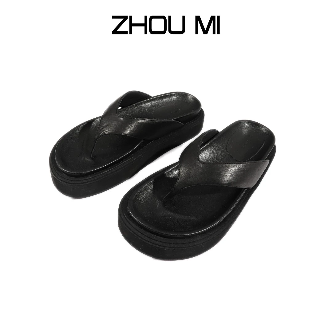 ZHOU MI 厚底舒适夹脚拖鞋 ZP839