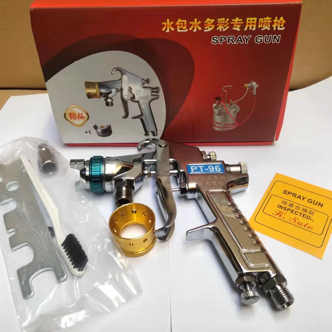 精品多彩水包水水包砂仿石漆专用喷枪