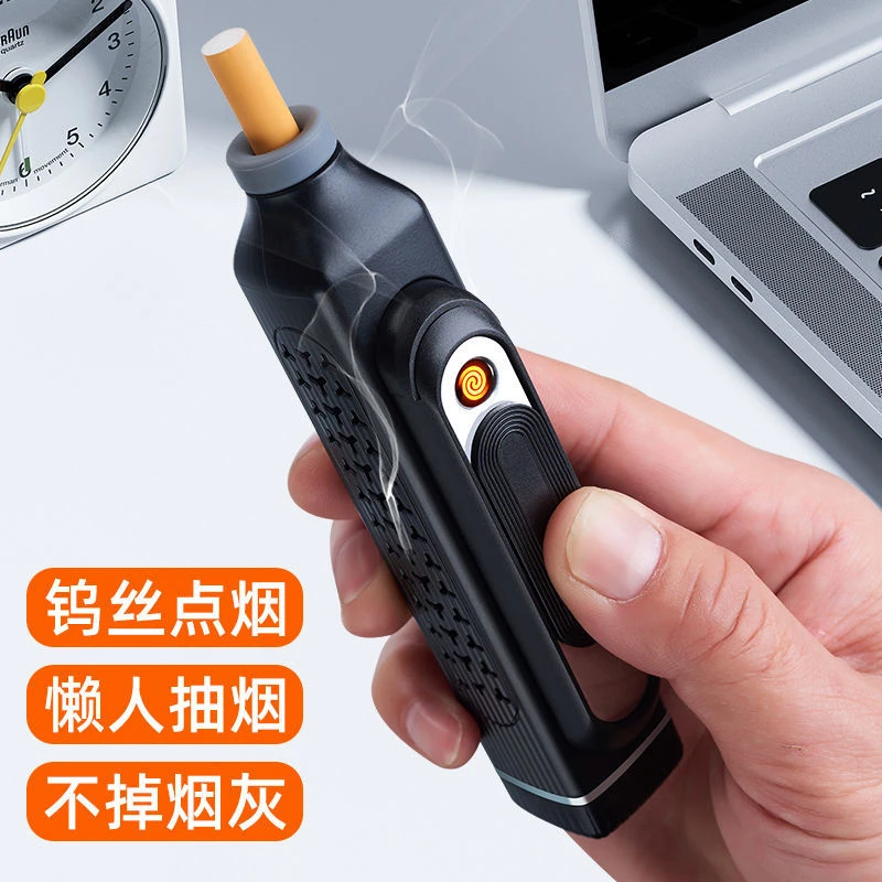✈车载防掉烟灰车内烟灰缸创意便携防飞灰懒人免弹烟烟套高档网