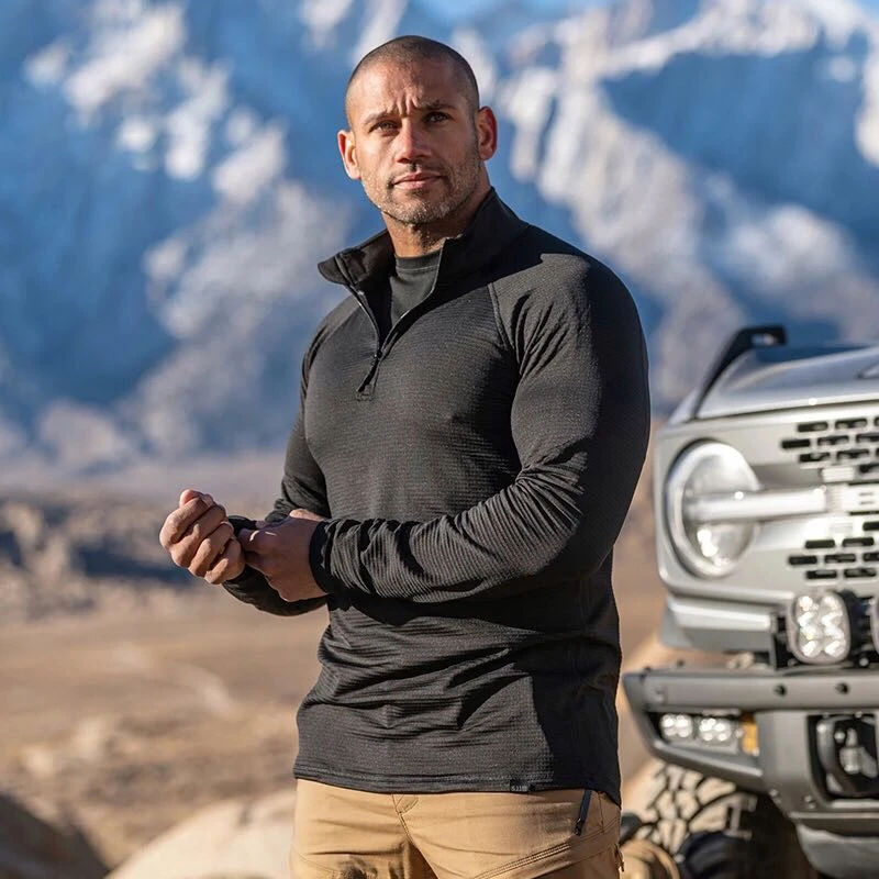 5.11STRATOS 1/4 ZIP卫衣 斯特拉托斯1/4拉链卫衣 72235