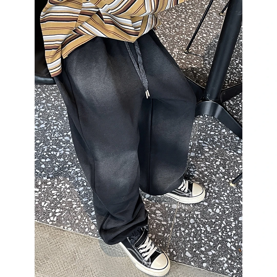 童装男童裤子运动裤春秋装2023新款洋气儿童休闲裤宽松长裤潮