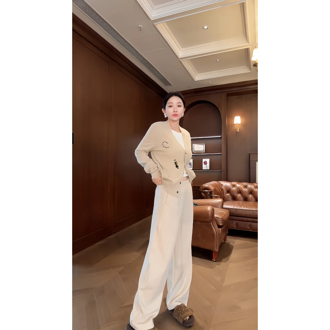 DR杨圣坤+2024新款 极力推荐‘雅丹定制面料慵懒休闲裤DR2409-2309