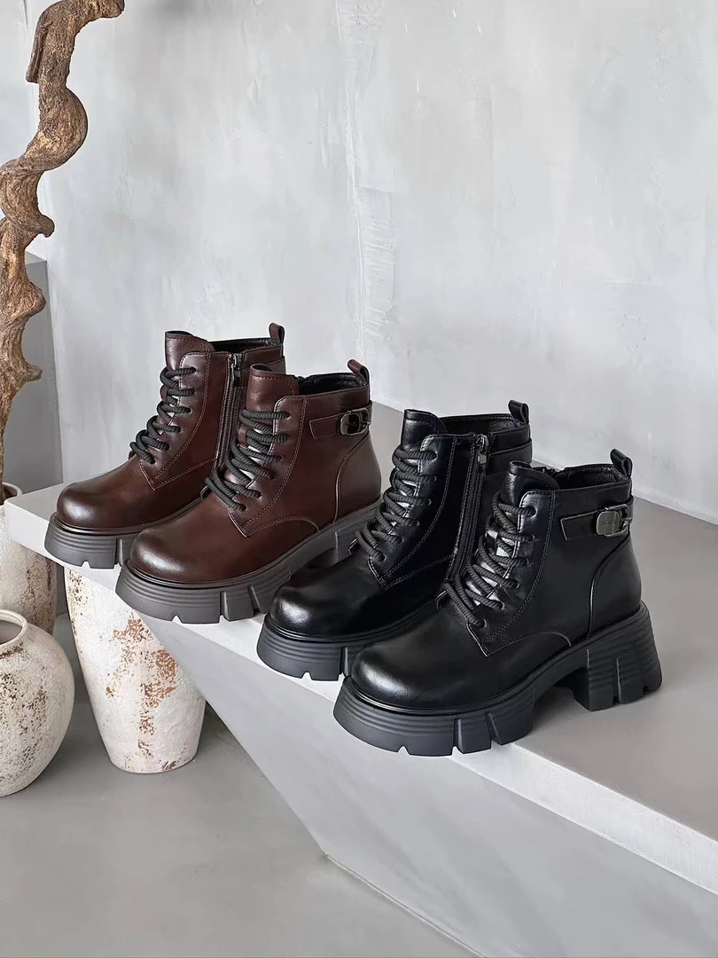 【鞋爱】219-3女士新款韩版百搭加绒短靴