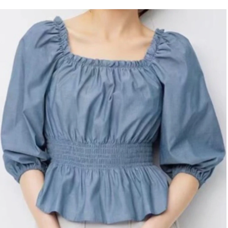 外贸瑕疵女款衬衫备注