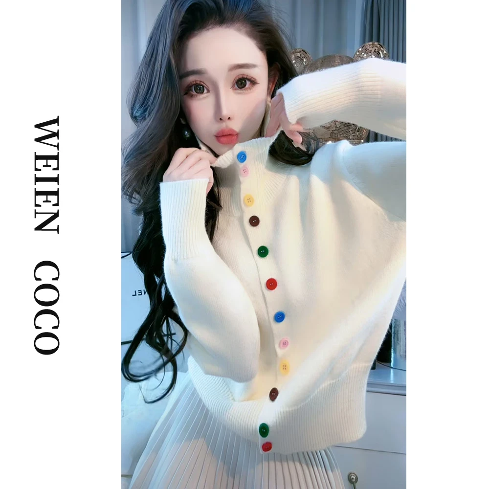 【薇恩COCO】长袖毛衣针织衫休闲时尚洋气冬季新款开衫上衣S3067