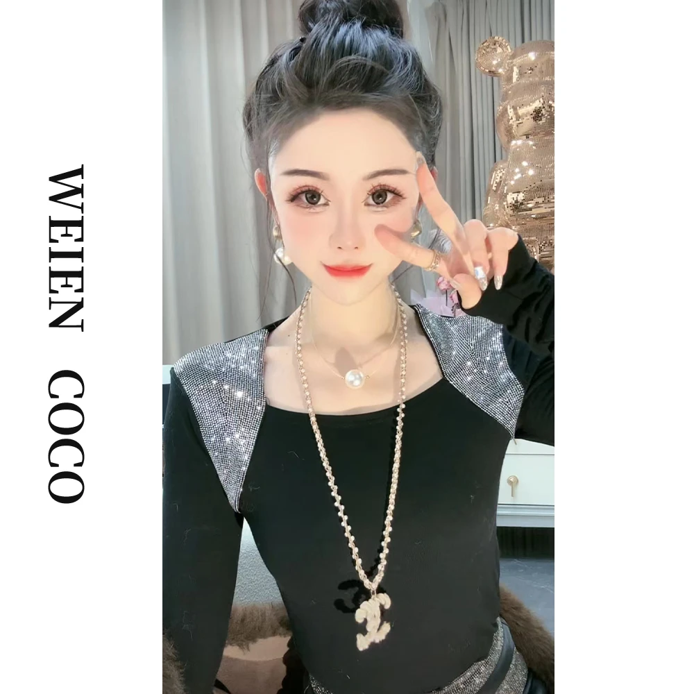 【薇恩CoCo】带钻打底衫S0074