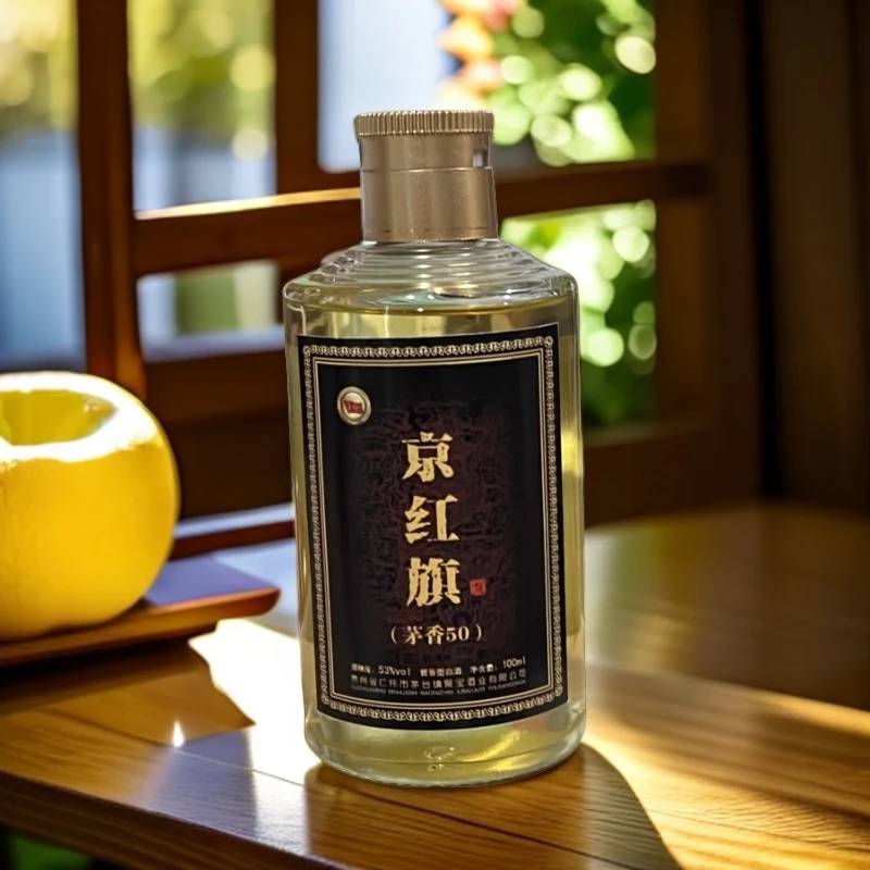 JingHongQi/京红旗京红旗茅香50小酒版 酱香型53度100ml53度100ml