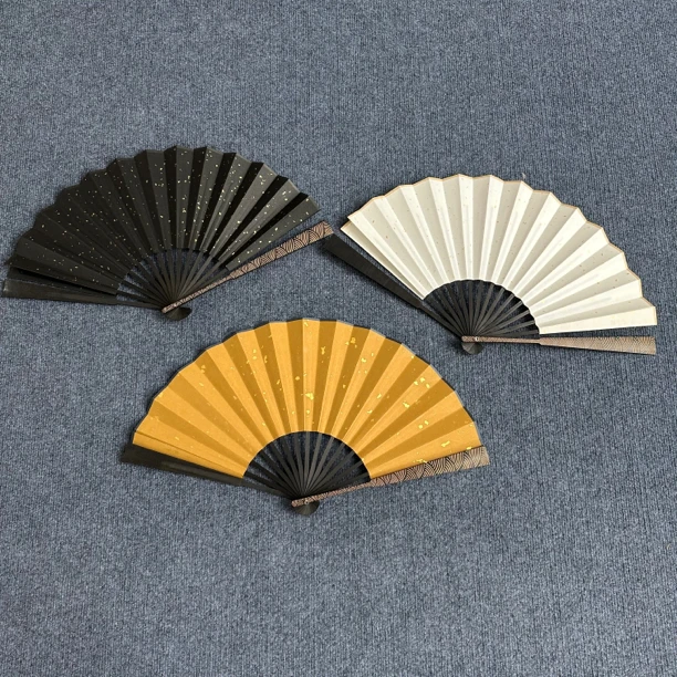 【云纹折扇】夏季10寸复古云纹毛笔书法国画作品折扇