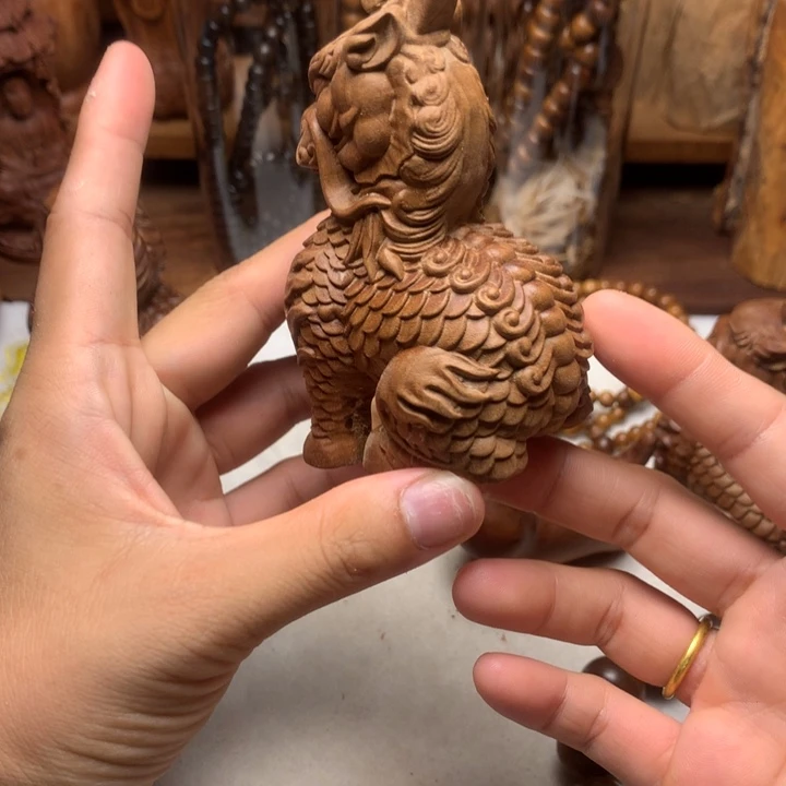 檀香木其他老山檀香手把件