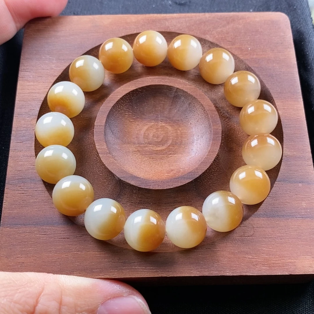 【闪购商品】和田玉（糖玉）手链未镶嵌D*H