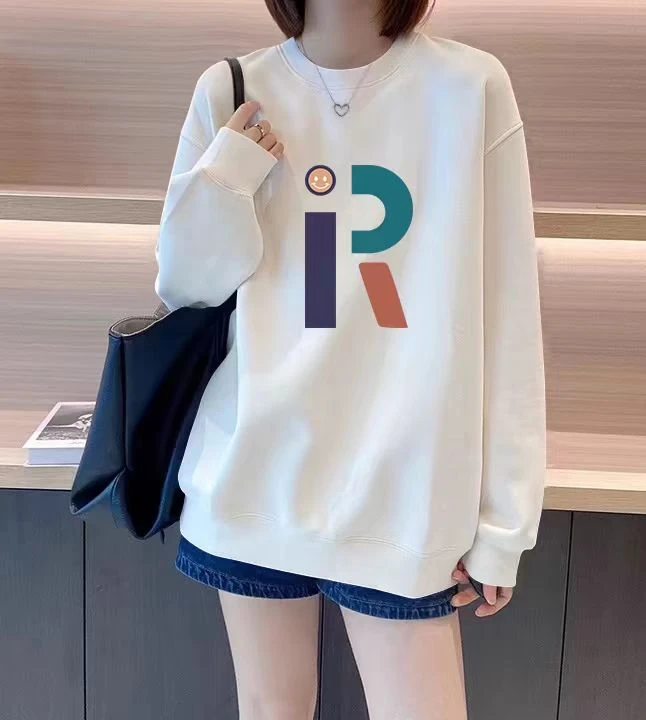 【大R卫2】春秋款时尚休闲男女同款潮流百搭长袖圆领卫衣高档印花