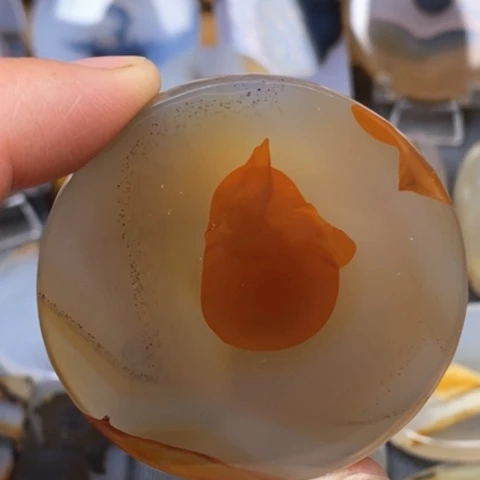 玛瑙/玉髓吊坠(不含链)未镶嵌