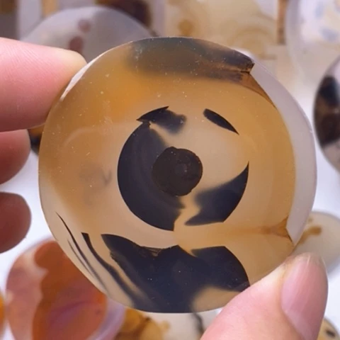 玛瑙/玉髓吊坠(不含链)未镶嵌