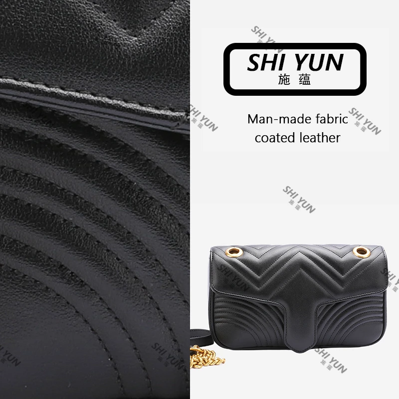 SHIYUN/施蕴黑色斜跨单肩女包34082