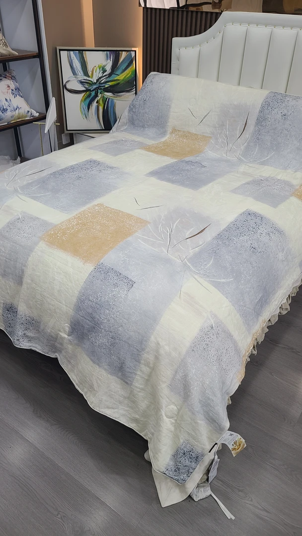 【麻先森-夏夕】100%纯亚麻夏凉被