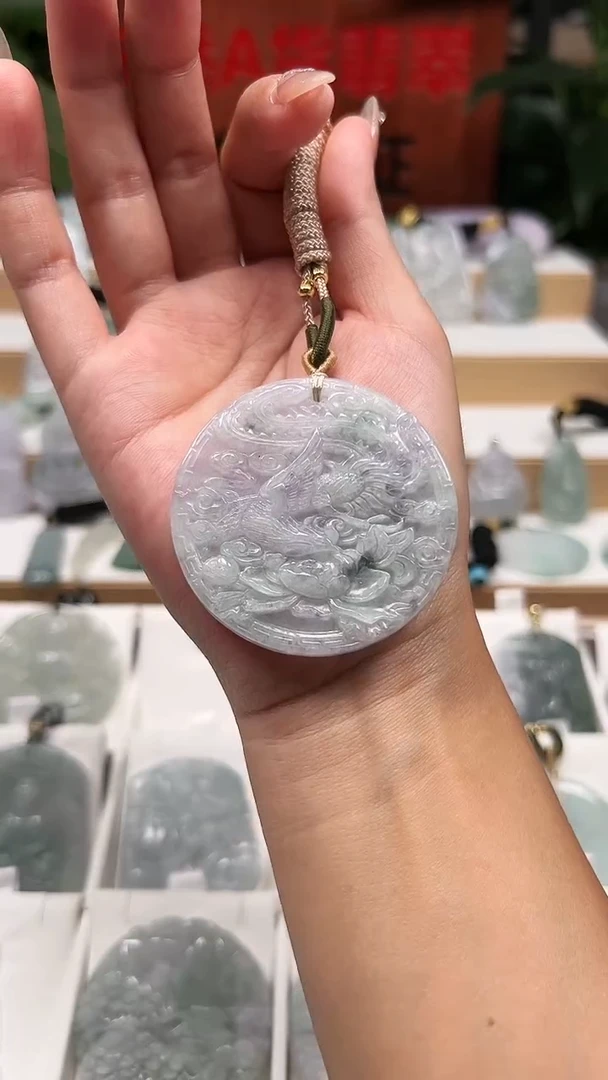 【闪购商品】翡翠颈饰未镶嵌天然A货翡翠10/24/32