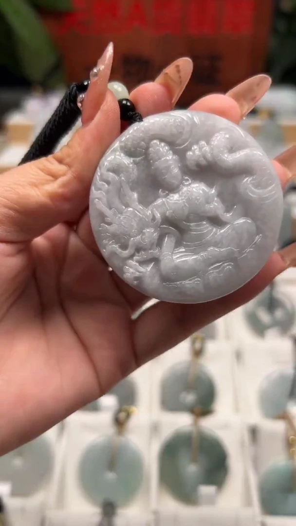 【闪购商品】翡翠颈饰未镶嵌天然A货翡翠10/29/17