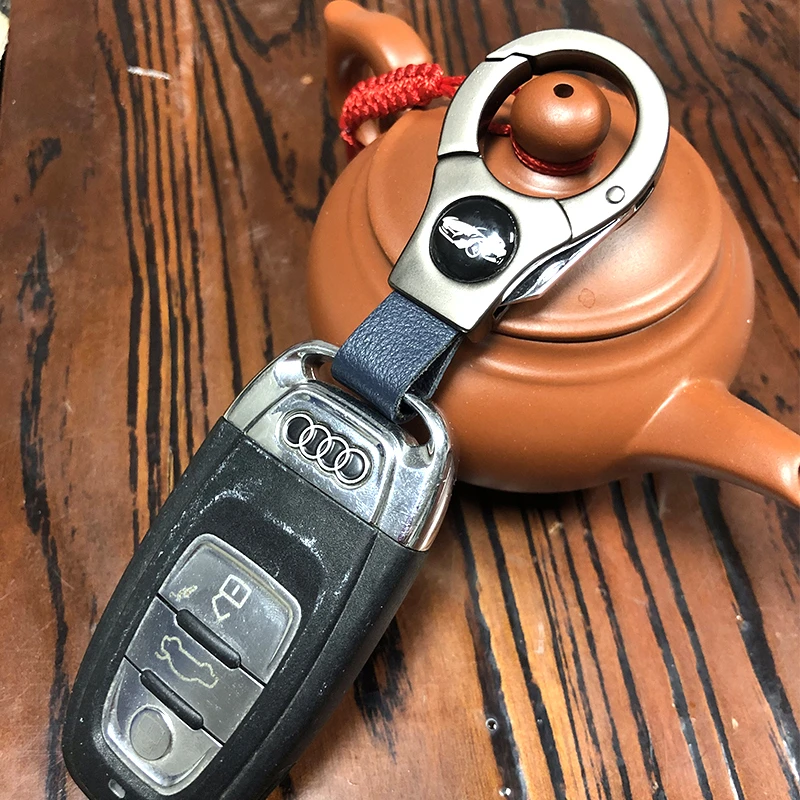 汽车钥匙扣挂件金属钥匙链挂扣环挂饰汽车锁匙扣钥匙扣环定制折叠