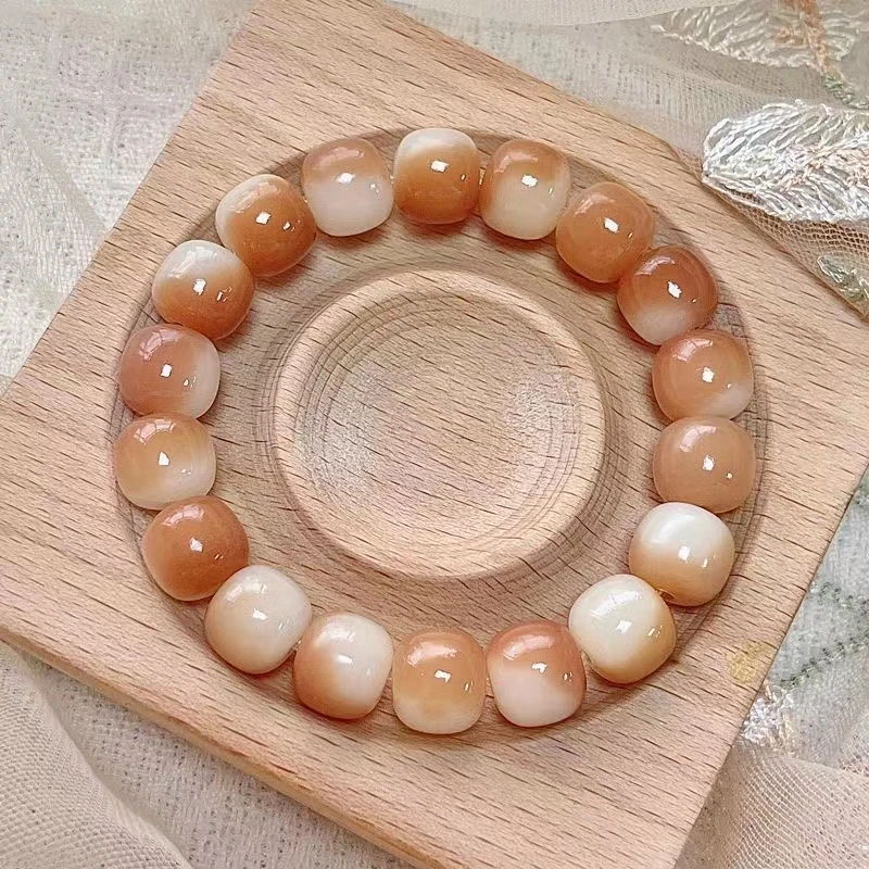 天然菩提根手串绕指柔微醺野莓文玩菩提子手串盘玩男女款高油光滑