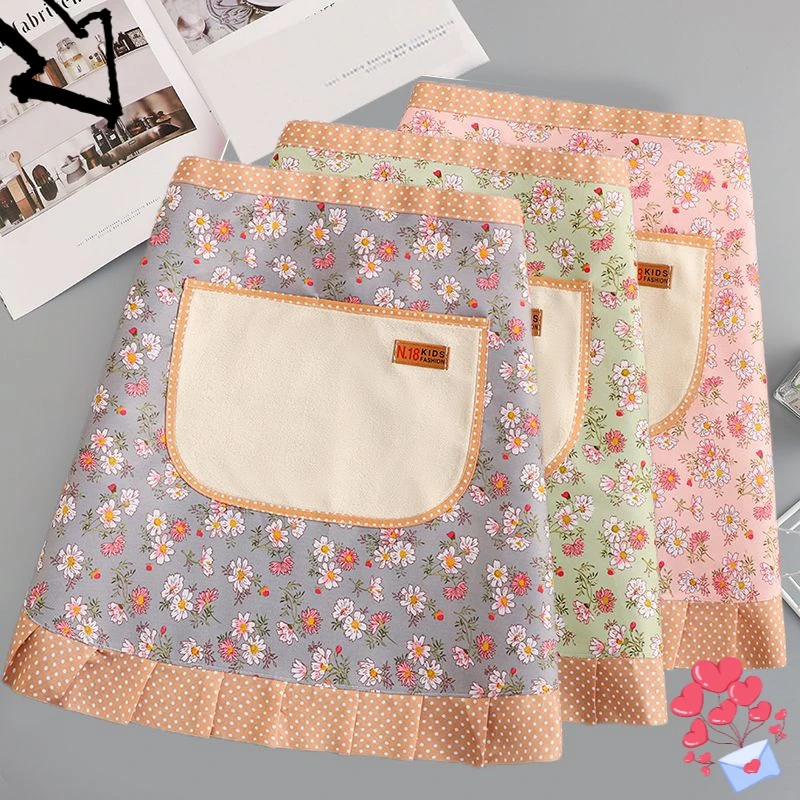 围裙女款爆款2024新年款防水围裙上班用的工作服女款围裙女款爆款