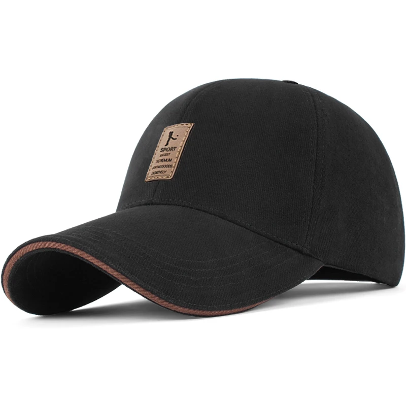 秋冬新款户外透气棒球帽遮阳太阳帽鸭舌帽男士休闲