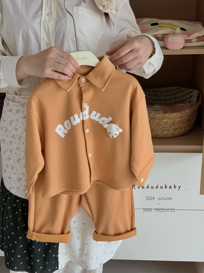 秋款宝宝套装哈衣-肉嘟嘟仙子-A802