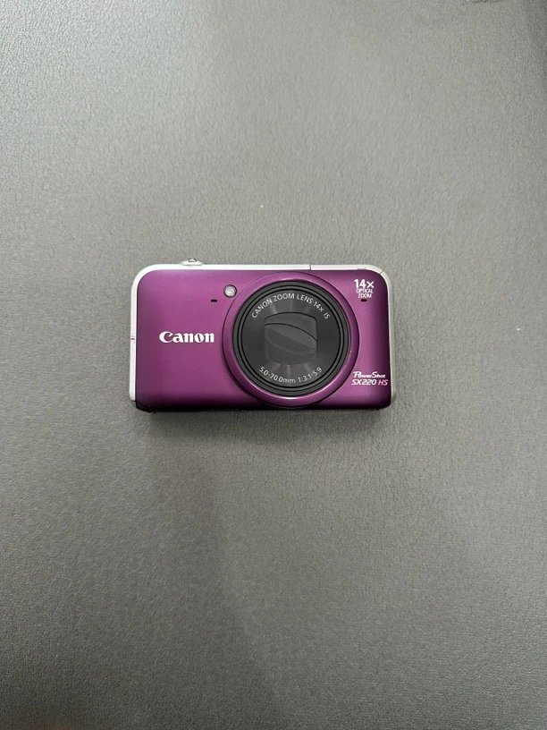 95新 Canon/佳能 佳能sx220hs 1200万像素14倍光学变焦（no退no换）