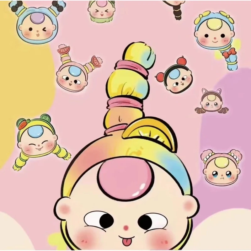 【大肚喵】娃三岁之娃他妹娃三妹盲盒冰箱贴
