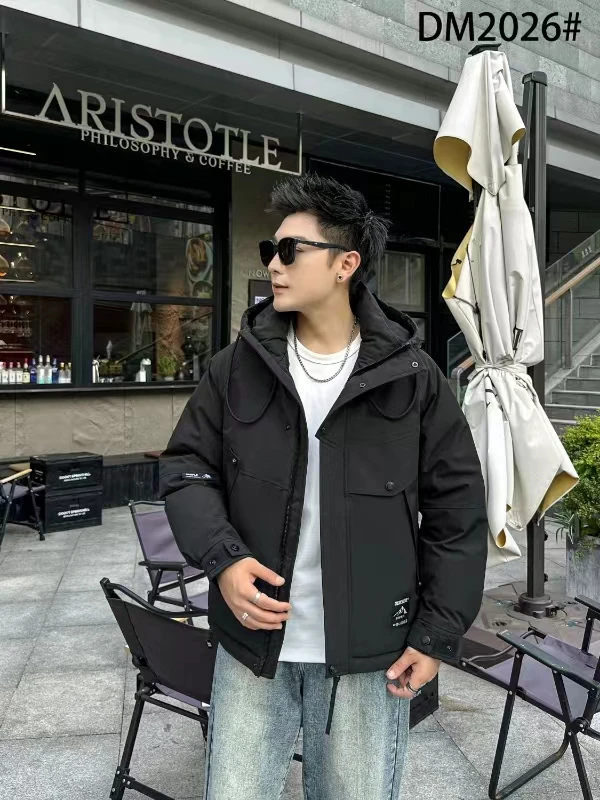 2026黑白【北极科研滑雪服】杭州小众设计冬季外套男