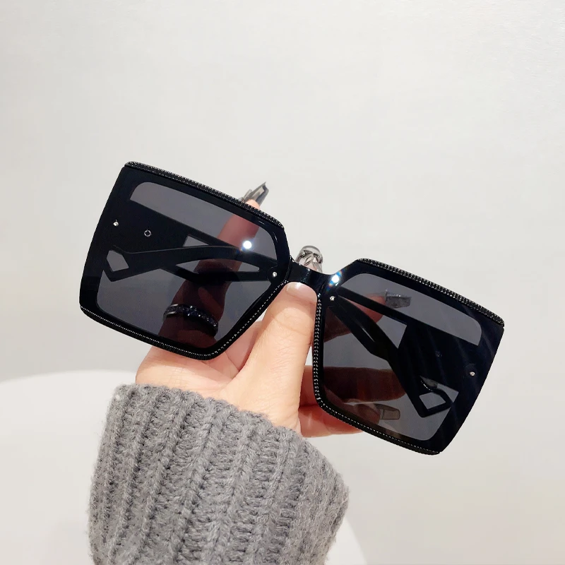 墨镜女高级感大脸男士太阳镜防紫外线2023年新款开车眼镜网红同款