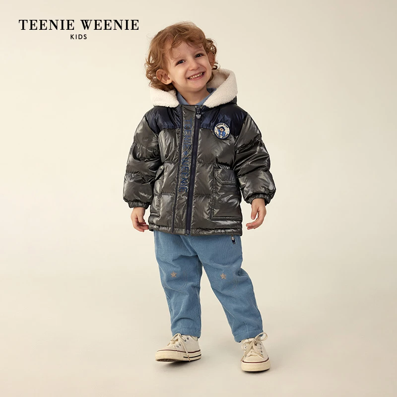 TeenieWeenieBaby小熊童装加厚保暖防寒蓄热羽绒服T0JD234T03B