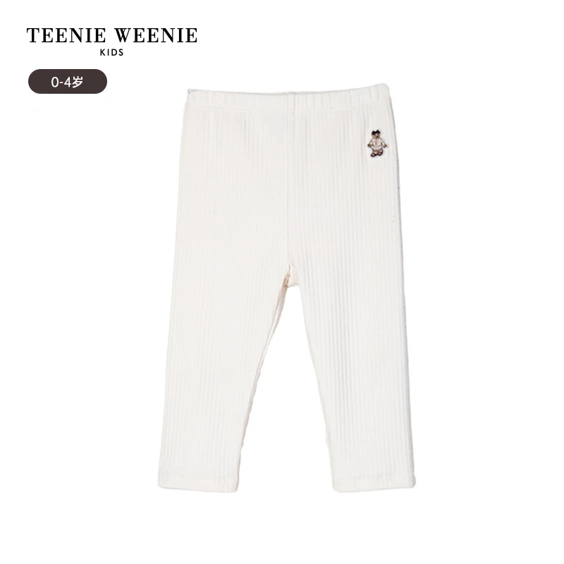 TeenieWeenieBaby小熊童装舒适基础款休闲内搭裤T0TM234979E