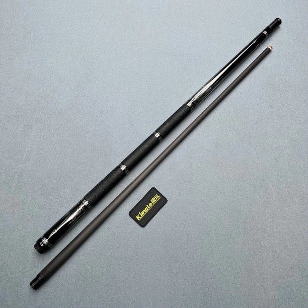 JF球杆—白金甲 黑科技球杆碳纤维12.5杆头中式八球九球杆大头杆