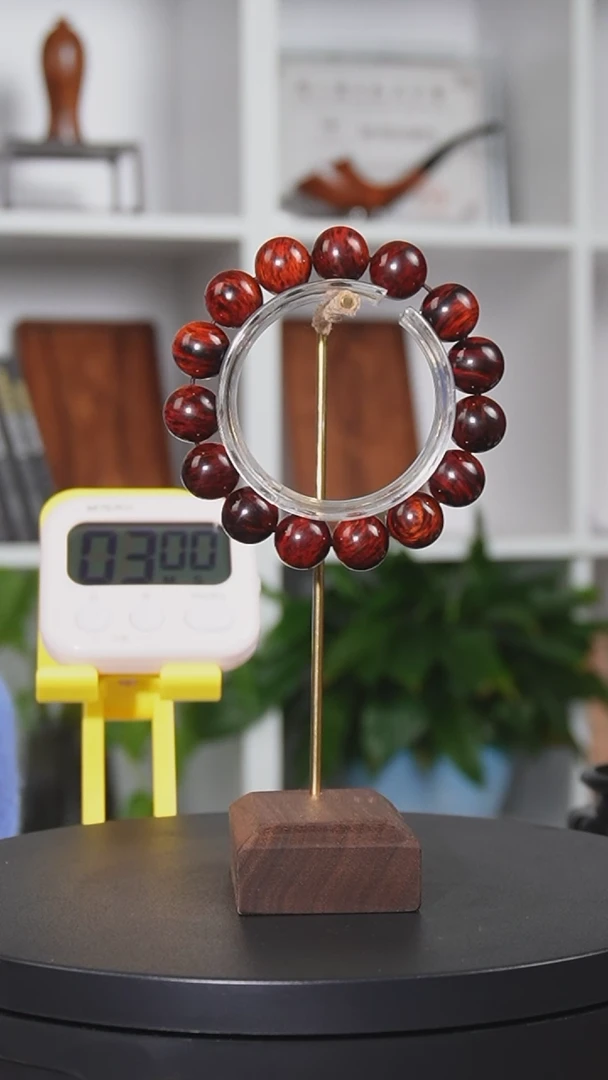 【闪购商品】降真香手串/手链1.5树心油芝麻点