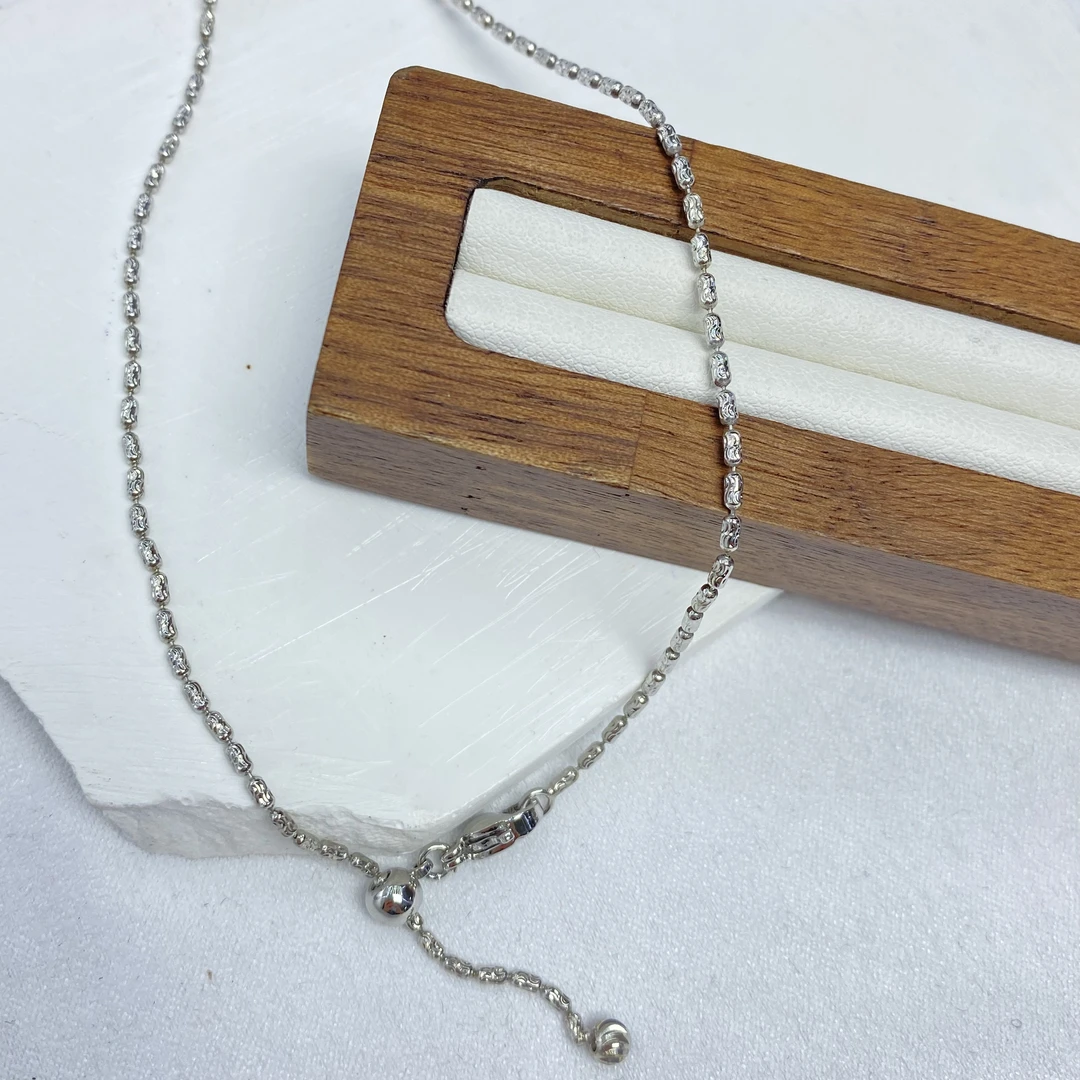 Z白色小米珠项链多样性发货20218