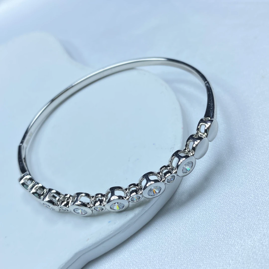 手镯 P白色泡泡开口手镯多样性发货19281