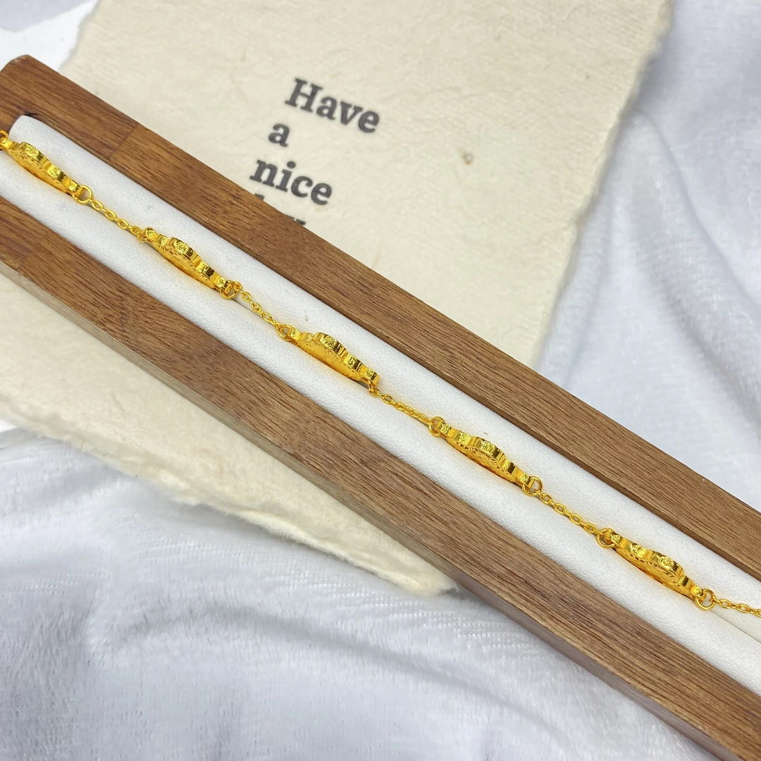 手链 R黄色碎碎冰五花大小手链多样性发货40698